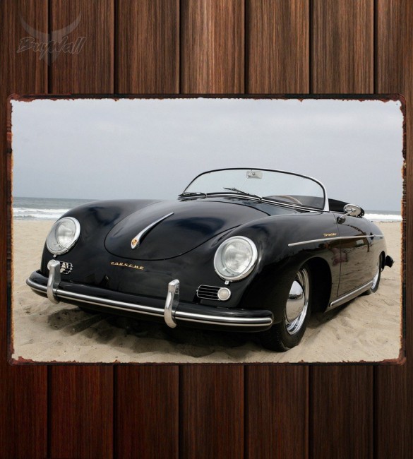 Металлическая табличка Porsche 356A 1500 Speedster Металлическая табличка Porsche 356A 1500 Speedster